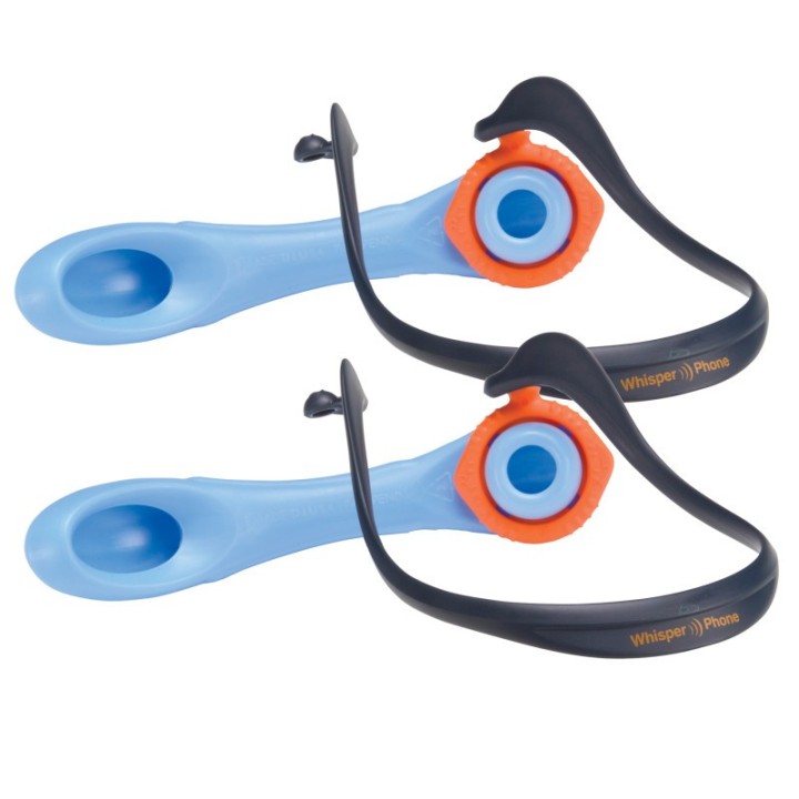 WhisperPhone® Acoustical Voice-Feedback Headset Solo, Pack of 2