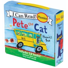 HarperCollins I Can Read!™ Pete the Cat Phonics Box, Set of 12 Books