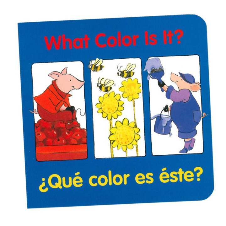 HarperCollins What Color Is It?, ¿qué Color Es Éste? Bilingual Board Book