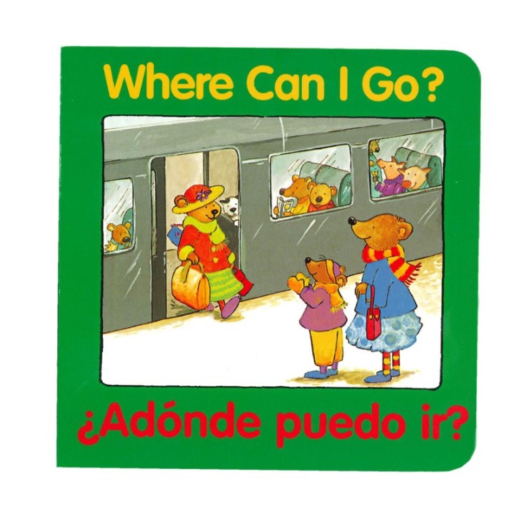 HarperCollins Where Can I Go?, ¿adónde Puedo Ir? Bilingual Board Book