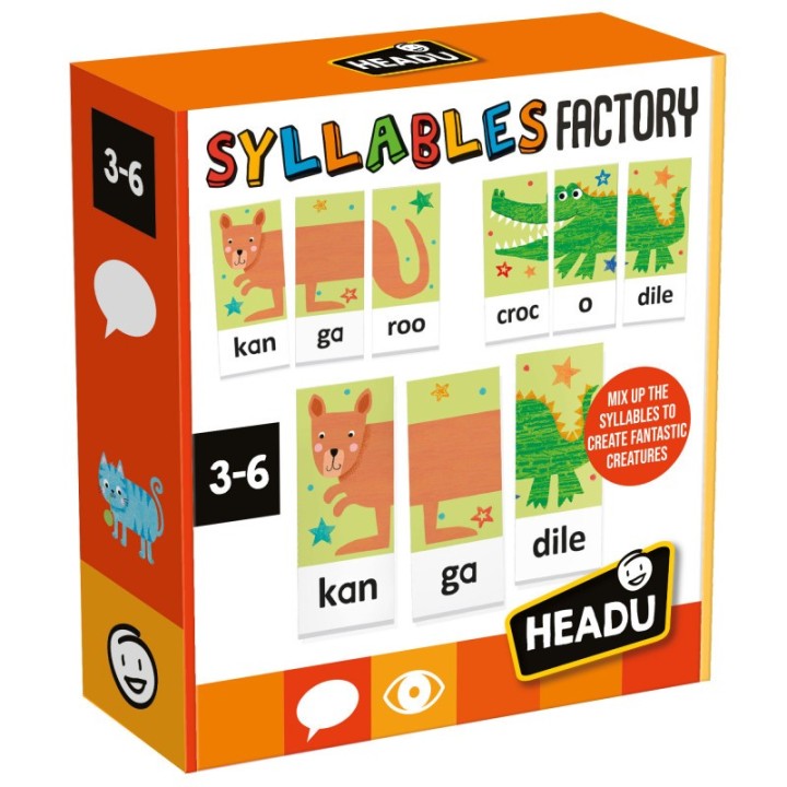Headu Syllables Factory, Ages 3-6