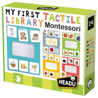 Headu Montessori My First Tactile Library