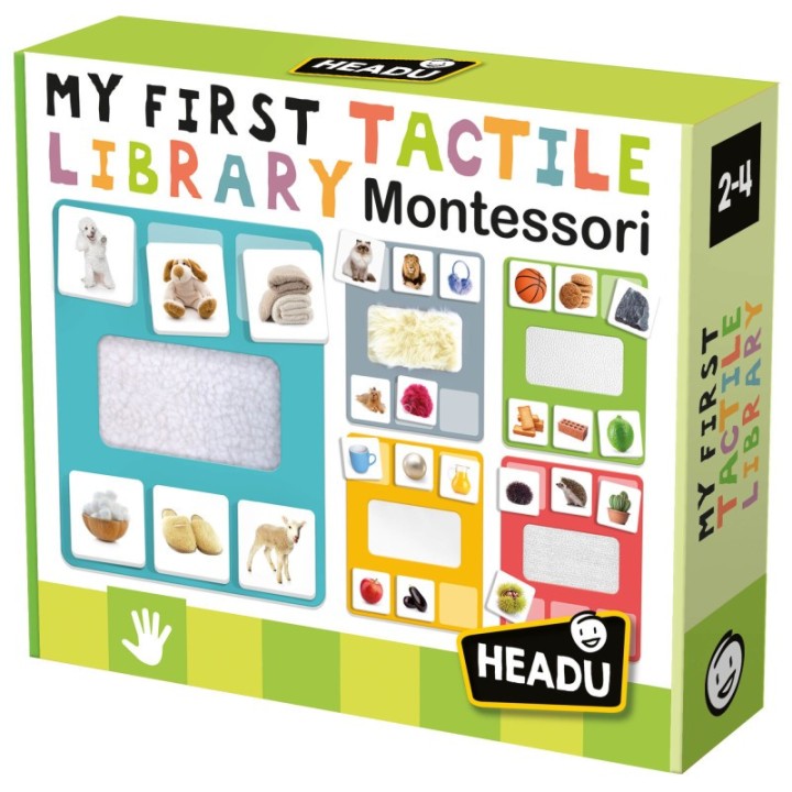 Headu Montessori My First Tactile Library