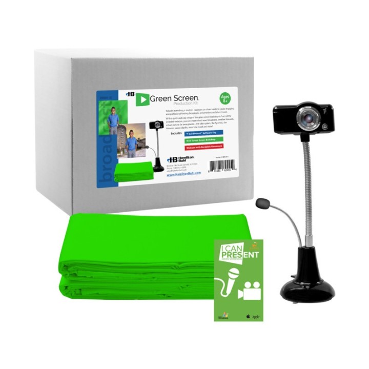 HamiltonBuhl® STEAM- Green Screen Production Kit