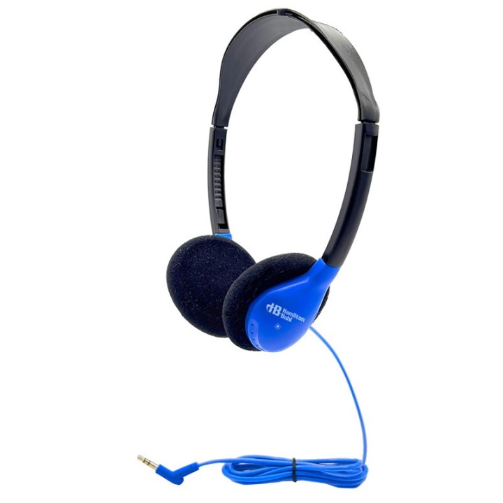 HamiltonBuhl® Personal On-Ear Stereo Headphone, Blue