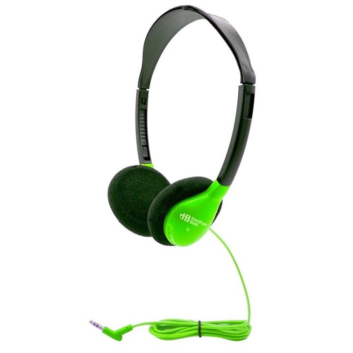 HamiltonBuhl® Personal On-Ear Stereo Headphone, Green