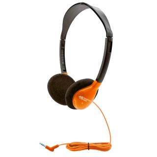 HamiltonBuhl® Personal On-Ear Stereo Headphone, Orange