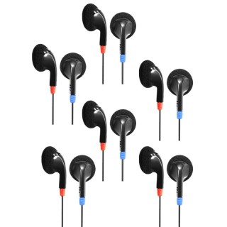 HamiltonBuhl® Ear Bud Headphone, Pack of 6