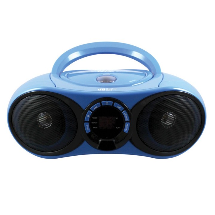 HamiltonBuhl® AudioMVP Boombox CD/FM Media Player with Bluetooth Receiver