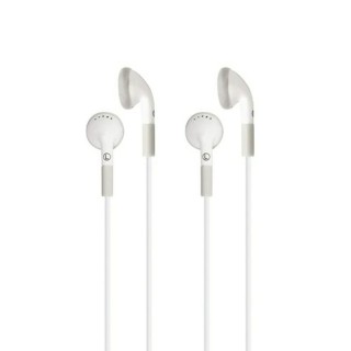 HamiltonBuhl® Ear Buds, In-Line Microphone and Play/Pause Control, Pack of 2