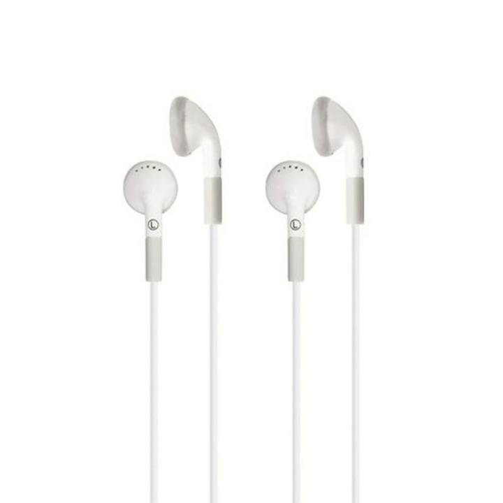 HamiltonBuhl® Ear Buds, In-Line Microphone and Play/Pause Control, Pack of 2