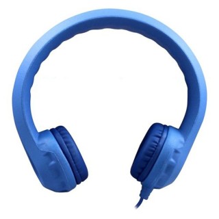 HamiltonBuhl® Flex-Phones, Foam Headphones, Blue