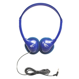 HamiltonBuhl® Kids On-Ear Blue Stereo Headphone