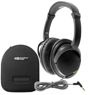 HamiltonBuhl® Deluxe Active Noise-Cancelling Headphones with Case