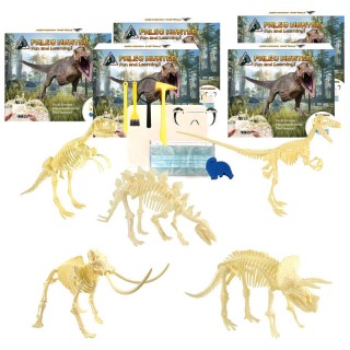 HamiltonBuhl® Paleo Hunter™ Dig Kit for STEAM Education - All Five Dinosaurs
