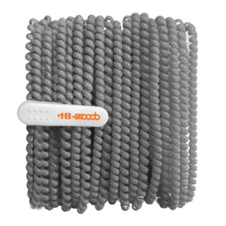 HamiltonBuhl® Skooob Tangle Free Earbud Covers - Anthracite Gray