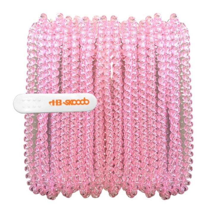HamiltonBuhl® Skooob Tangle Free Earbud Covers - Translucent Pink