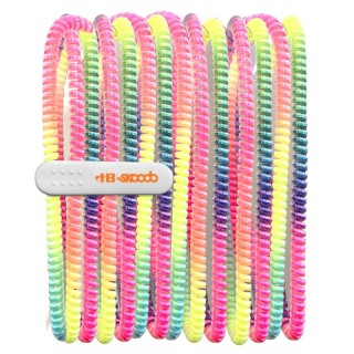 HamiltonBuhl® Skooob Tangle Free Earbud Covers - Rainbow