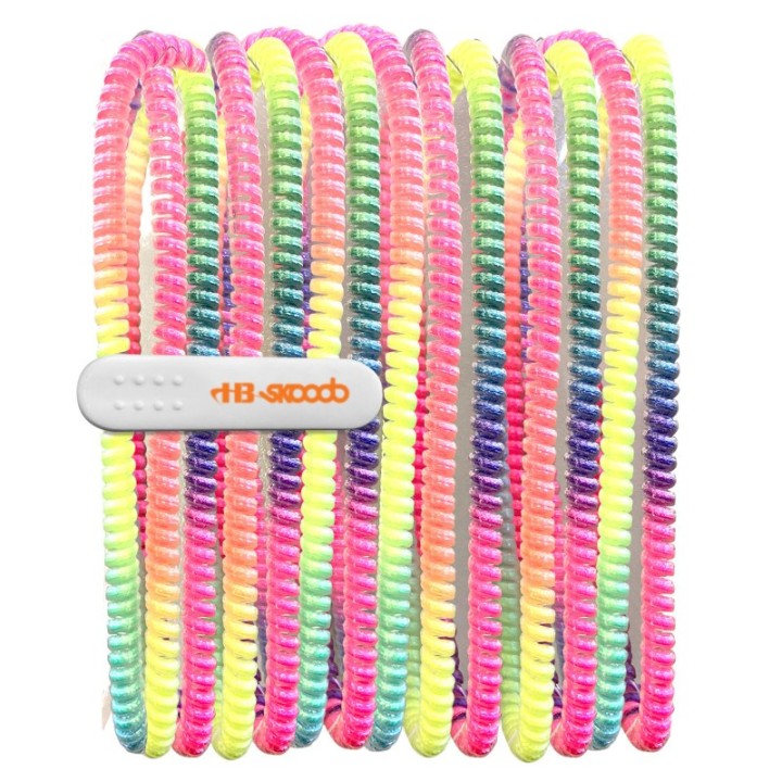 HamiltonBuhl® Skooob Tangle Free Earbud Covers - Rainbow