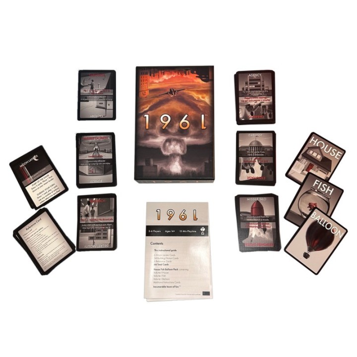 House Fish Balloon 1961: A Cold War Card Game