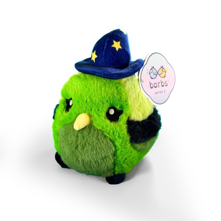 Borbs Lime Slime Conure Plush