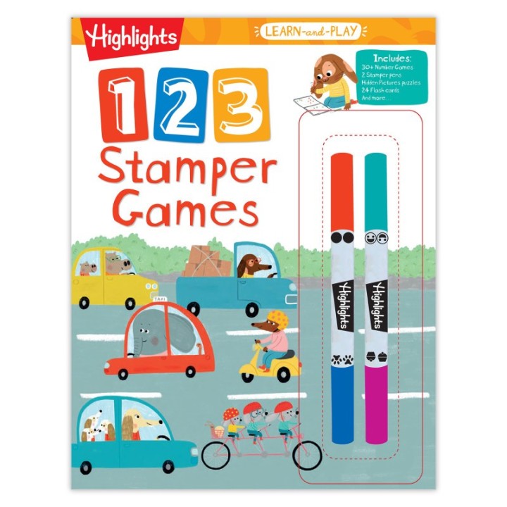 Highlights™ Learn-and-Play 123 Stamper Games