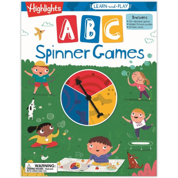 Highlights™ Learn-and-Play ABC Spinner Games