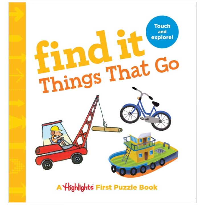 Highlights™ Find It Things That Go Board Book