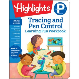 Highlights™ Learning Fun Workbooks, Preschool Tracing and Pen Control