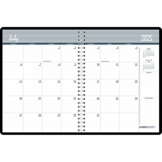 House of Doolittle® Monthly Calendar Academic Planner Book, 14 Months (Jul-Aug), 8.5" x 11"