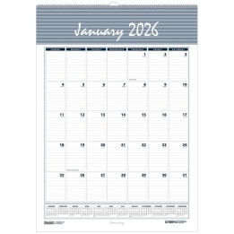 House of Doolittle® Recycled Monthly Wall Calendar Bar Harbor, 12" x 17"