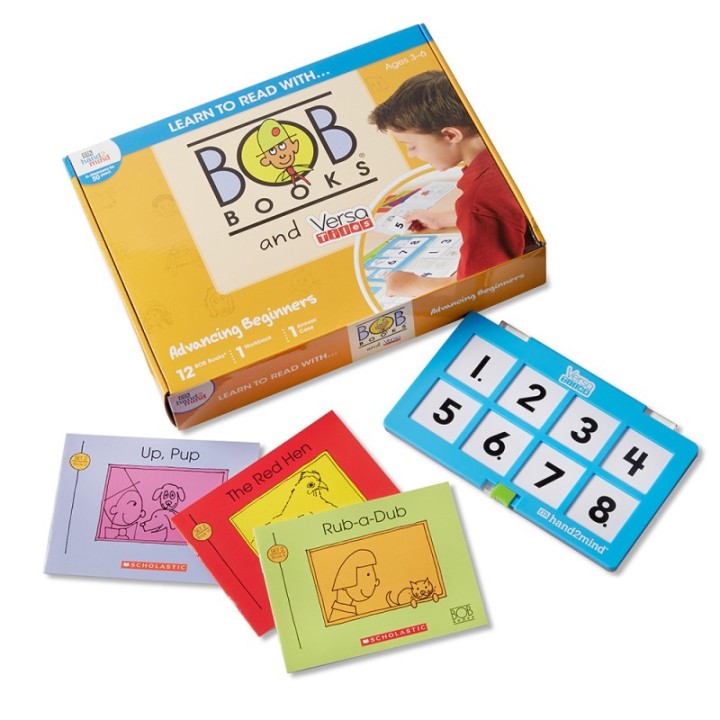 Hand2Mind Learn to Read With Bob Books® and VersaTiles® Advancing Beginners Set