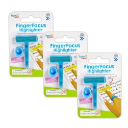 Hand2Mind FingerFocus® Highlighter Set, 3 Sets