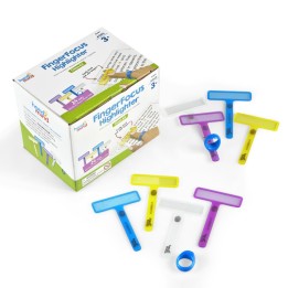 Hand2Mind FingerFocus Highlighter Classroom Kit, 24 Sets