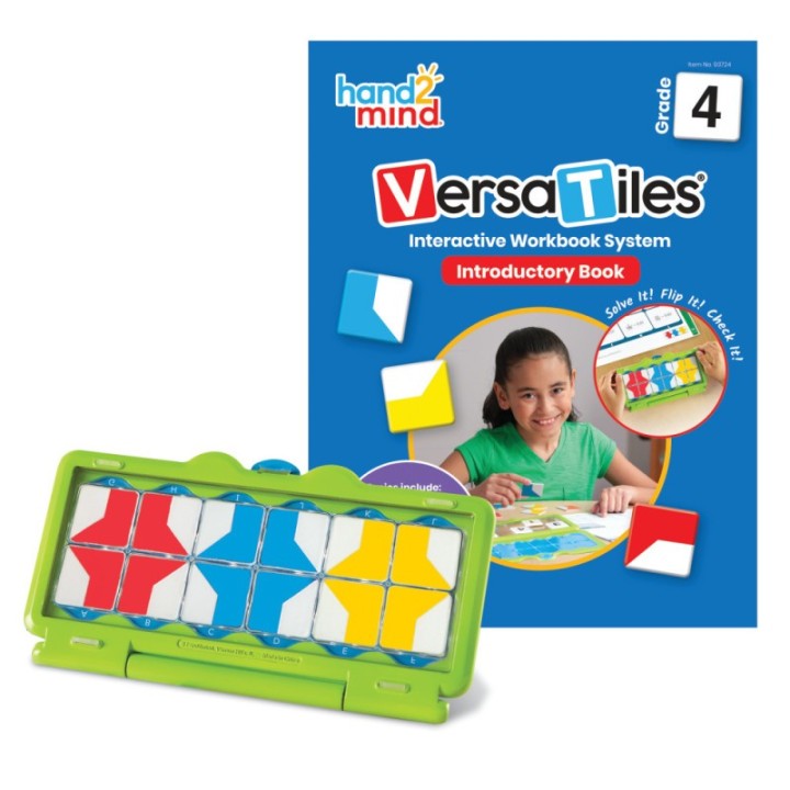Hand2Mind VersaTiles® Introductory Kit for Grade 4