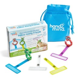 Hand2Mind FingerFocus® Highlighter Follow-Along Friends