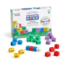 Hand2Mind Reading Rods Phonics Word-Building Set