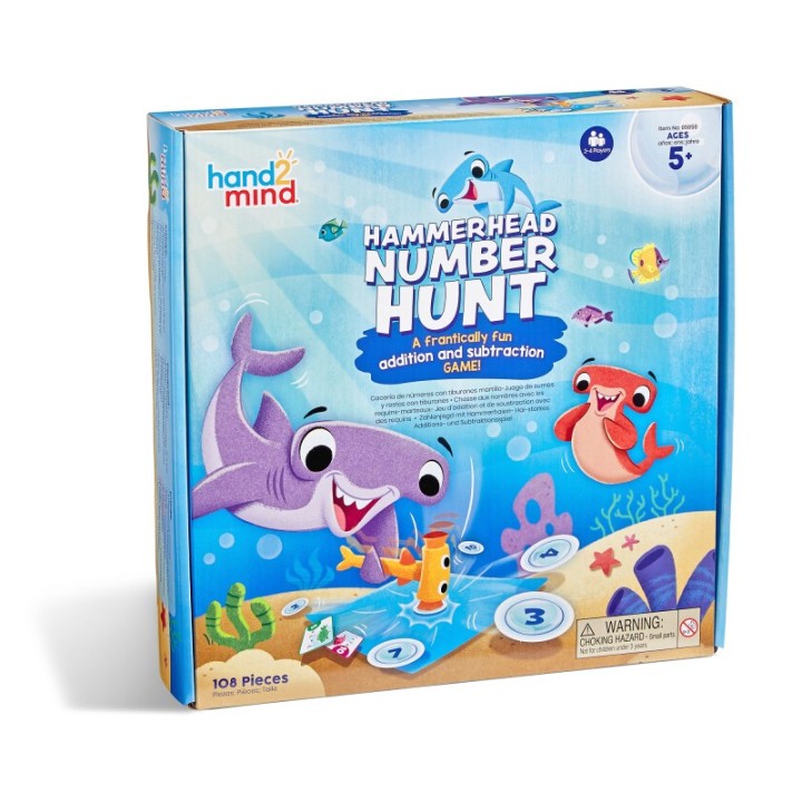 Hand2Mind Hammerhead Number Hunt