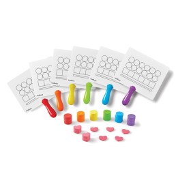 Hand2Mind Elkonin Box Magnetic Answer Board Set, Set of 6