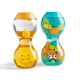 Hand2Mind Express Your Feelings™ Sensory Bottles, Opposites: Overwhelmed and Calm