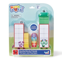 Hand2Mind Numberblocks™ Friends Thirteen and Fourteen Figure Pack