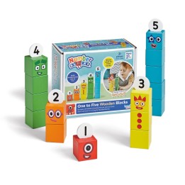 Hand2Mind Numberblocks™ One to Five Wooden Blocks