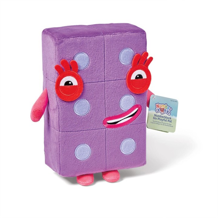 Hand2Mind Numberblocks™ Six Playful Pal Plush Figure