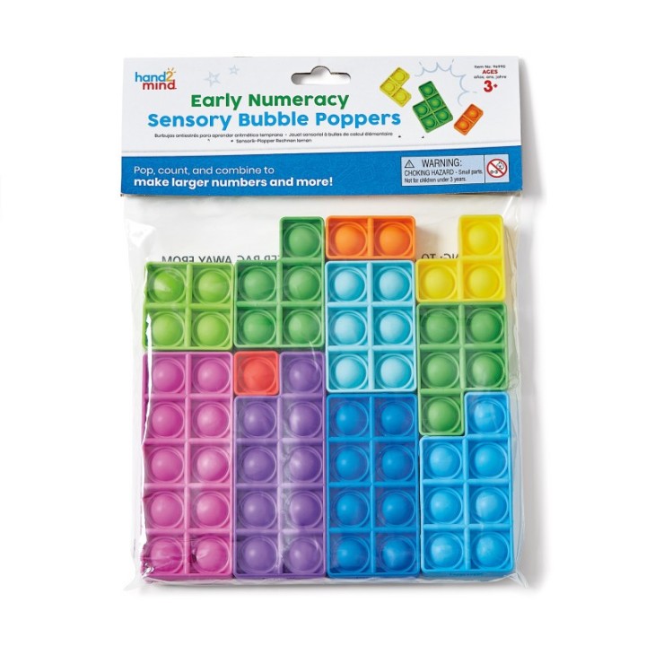Hand2Mind Early Numeracy Sensory Bubble Poppers