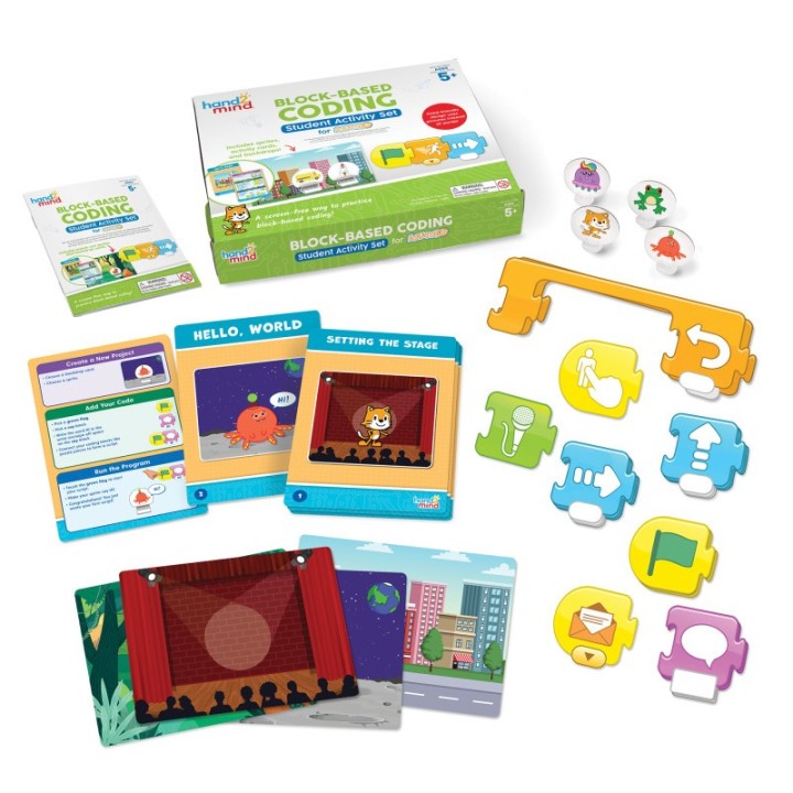 Hand2Mind Block-Based Coding Student Activity Set for ScratchJr