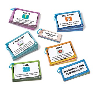 Hand2Mind Computer Science Word Wall Card Set