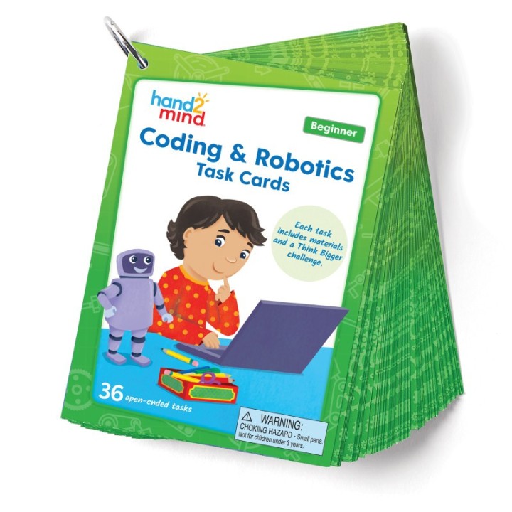 Hand2Mind Hands-On Coding and Robotics Beginner Task Cards