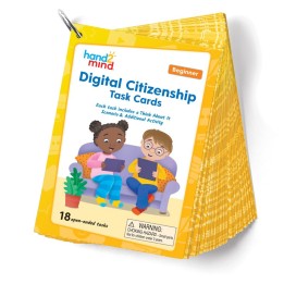 Hand2Mind Hands-On Digital Citizenship Beginner Task Cards