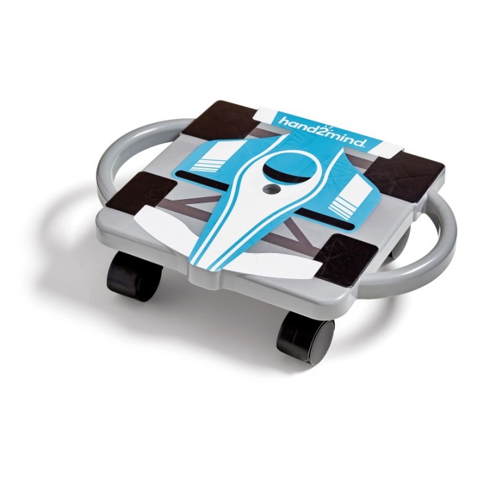 Hand2Mind Speedway Racer Scooter Board, Light Blue