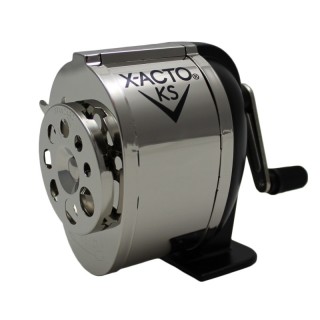 X-ACTO® Heavy-Duty Manual Pencil Sharpener, Multi-Hole, Mountable
